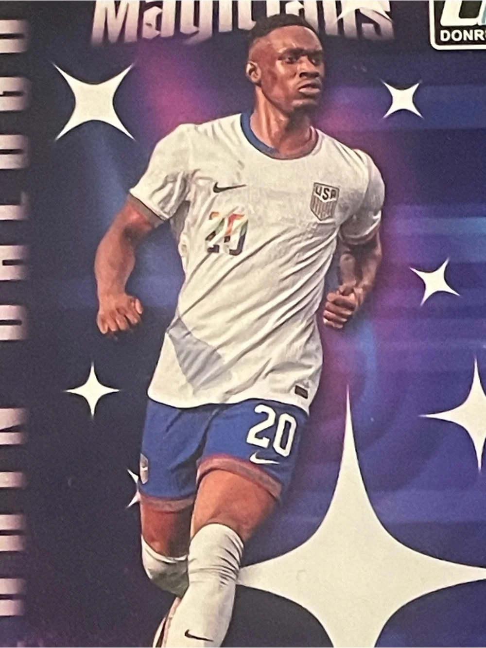 Panini 2025-26 Donruss Road to FIFA World Cup Magicians Folarin Balogun #9 USA